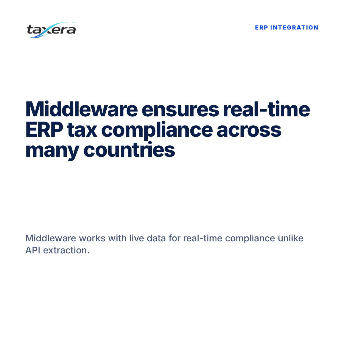 Middleware vs. API: Why Your ERP Integration Architecture Matters for Tax Compliance