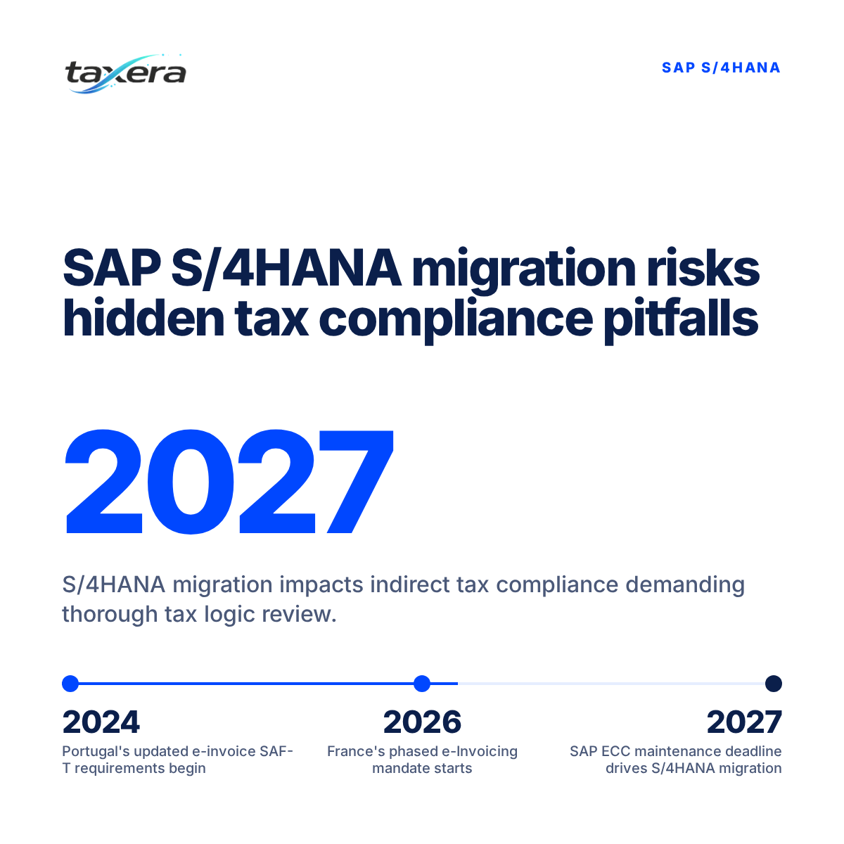 Navigating the Tax Minefield: Unforeseen Risks of SAP S/4HANA Migration for Enterprise Compliance