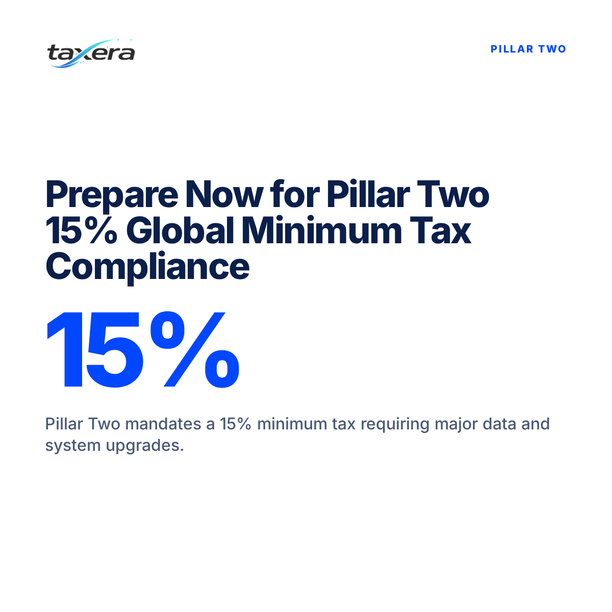 Preparing for BEPS 2.0 Pillar Two Global Minimum Tax Compliance